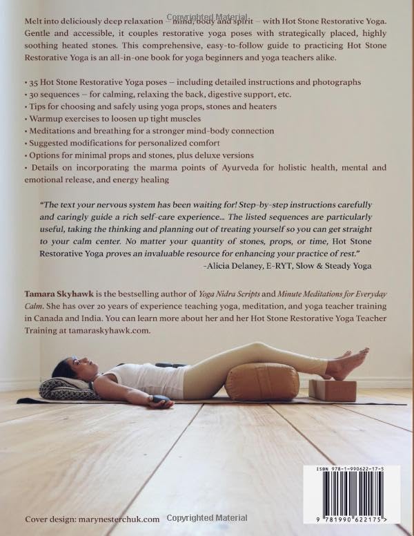 Version 1.0.0 Hot Stone Restorative Yoga Guide with 35 Poses for Deep Relaxation