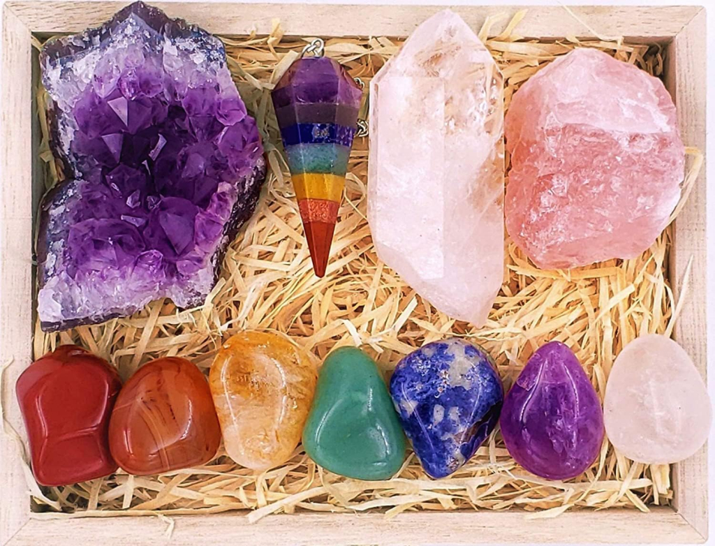 chakra healing crystals set