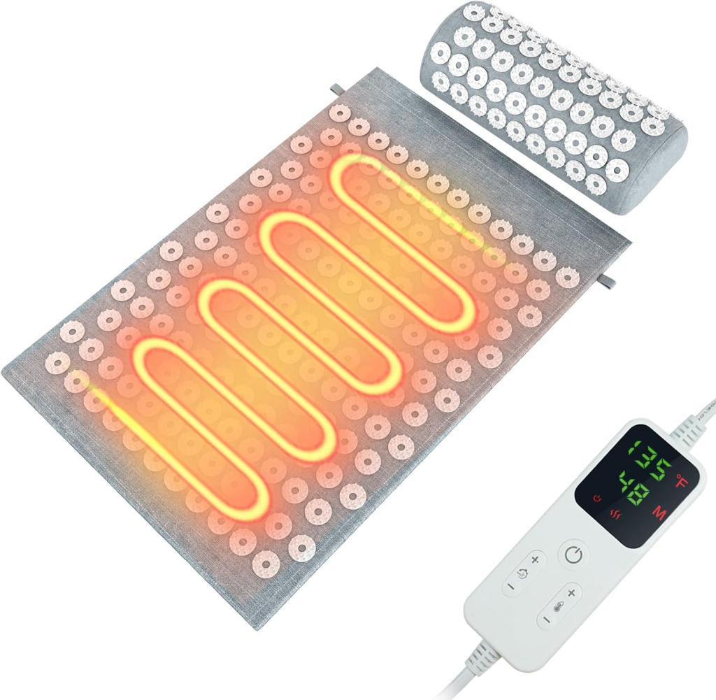 heated acupressure mat