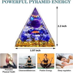 26 Piece Meditation Crystal Set with Chakra Stones, Crystal Pyramid, Jewelry, Chakra Board and Storage Gift Box
