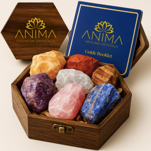 chakra crystals set