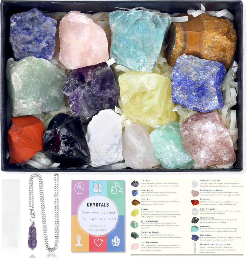 healing crystals set